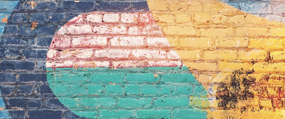 Кирпичная стена Старая граффити фон