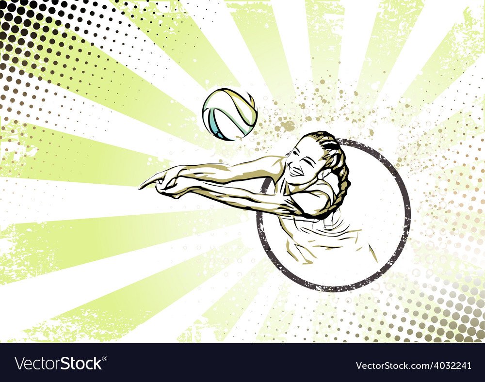 Волейбол абстракция