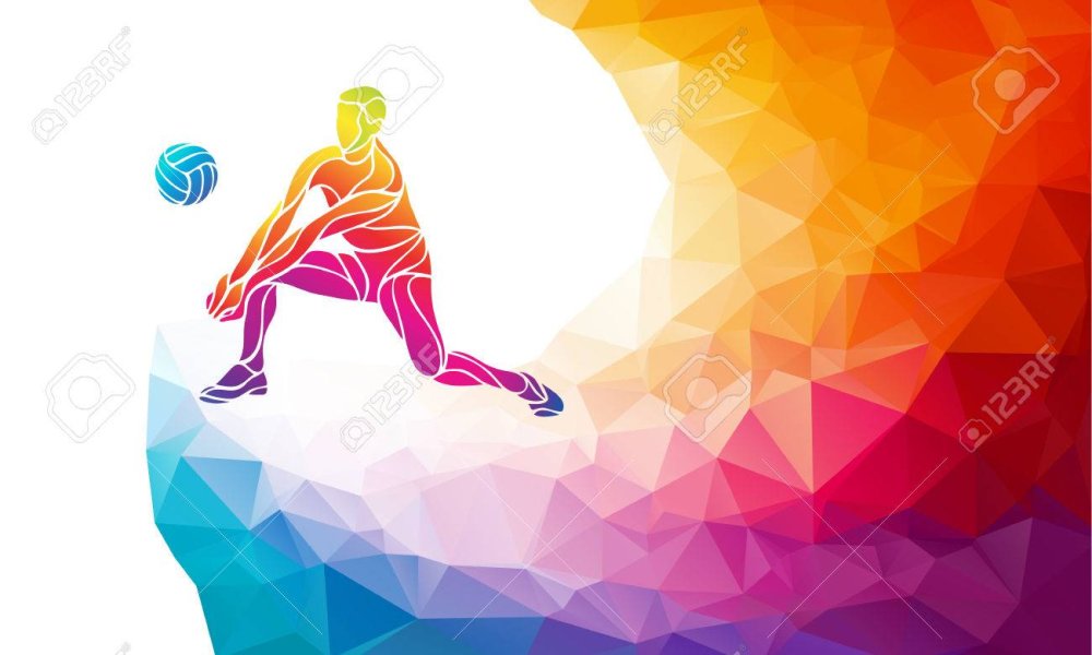 Волейбол вектор