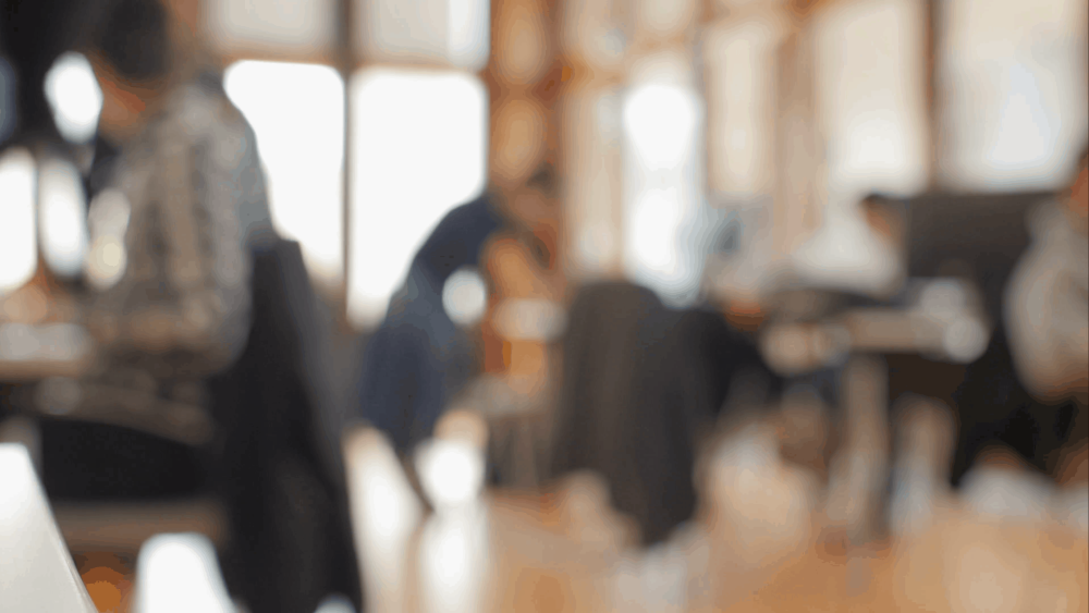 Размытый фон офис