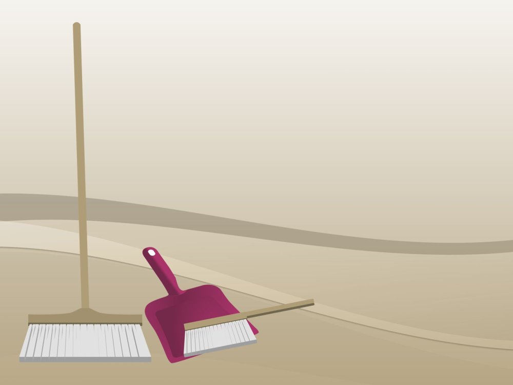 Фон для презентации уборка