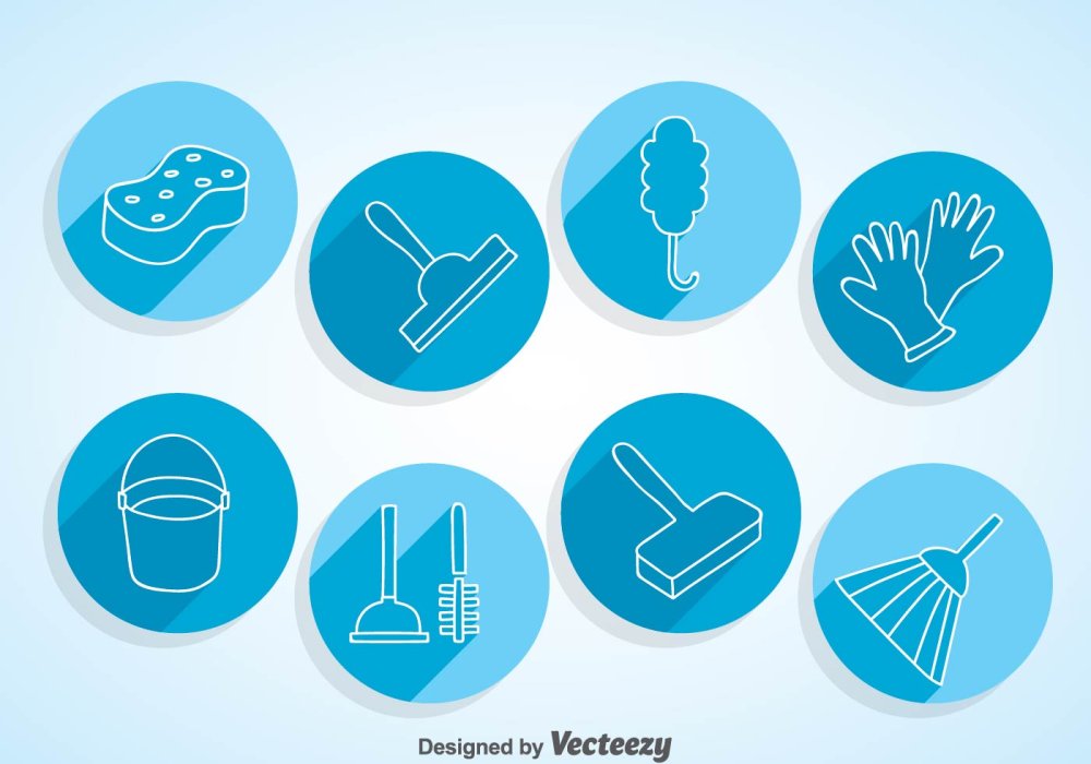 Клининговые значки