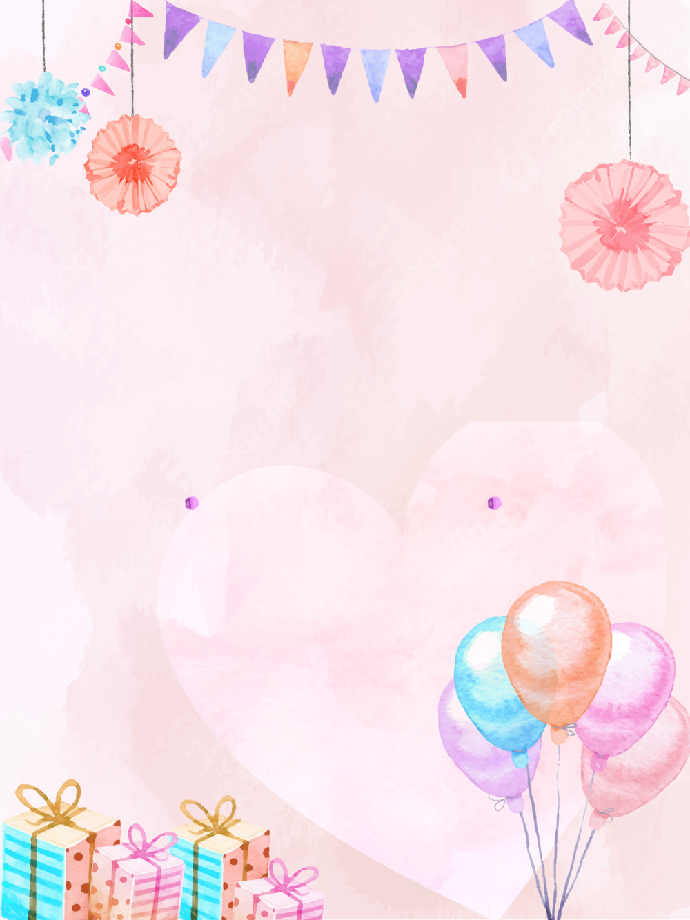 Детские фоны с шариками