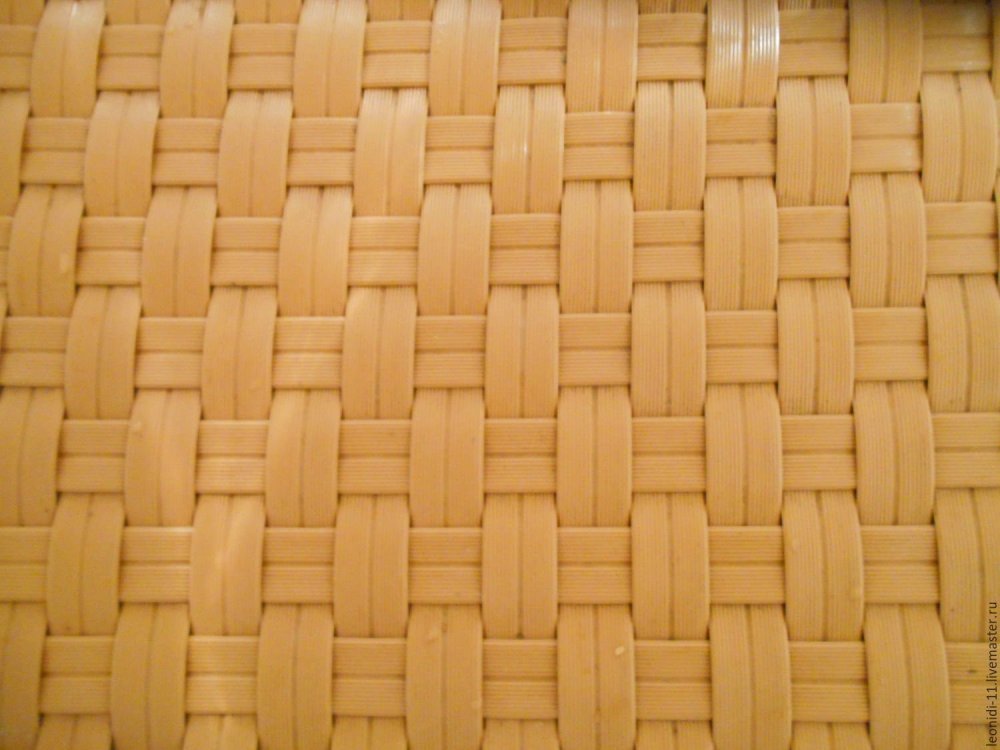 Фактура плетения из бересты