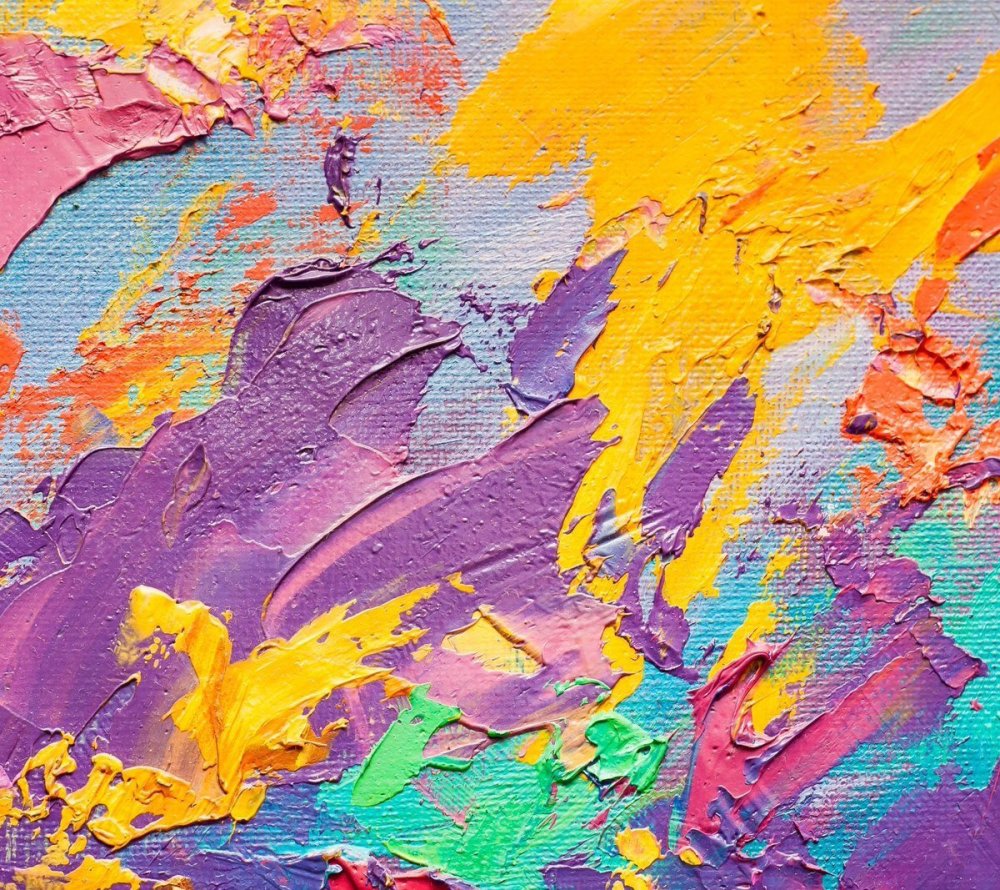 Холст и краски