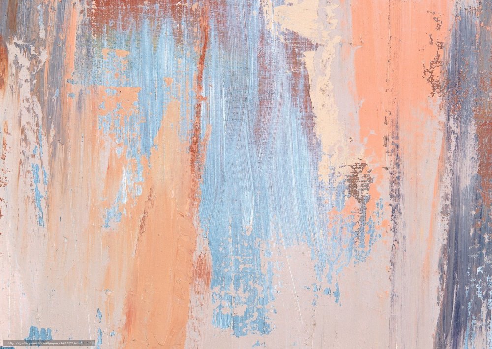Абстрактная живопись в пастельных тонах