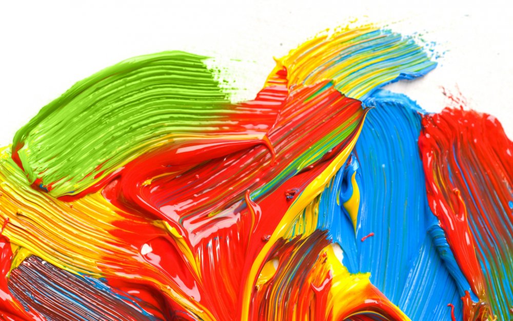 Мазки краски