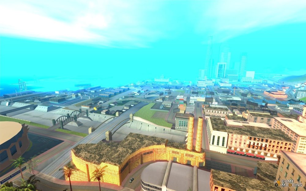 Фон гетто Лос Анджелес