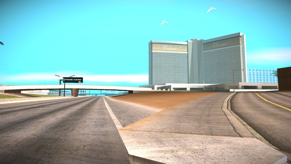 Лас Сантос ГТА 5 пальмы