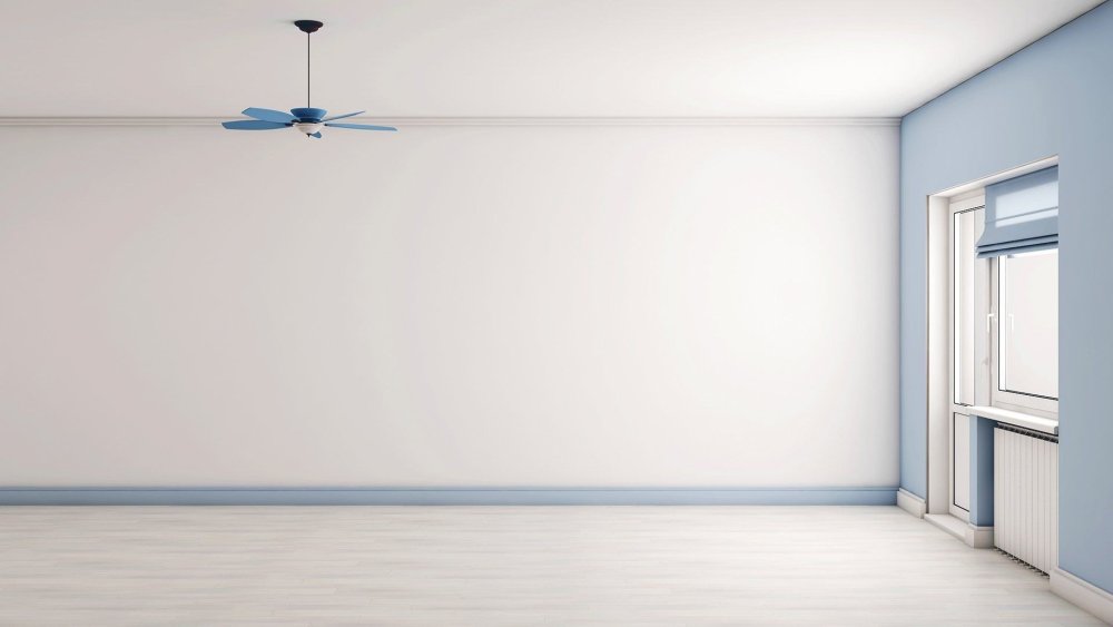 Белая комната пустая