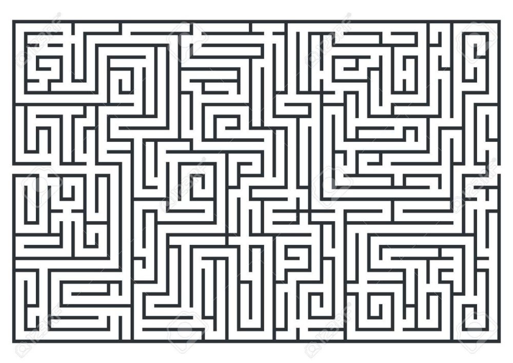 Лабиринт в форме