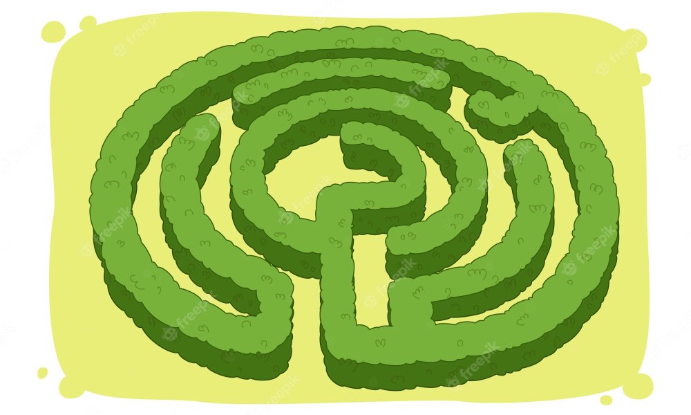 Лабиринт круглый для детей