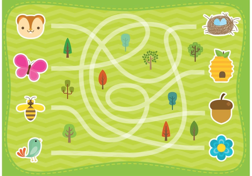 Игра Лесная тропинка Лабиринт