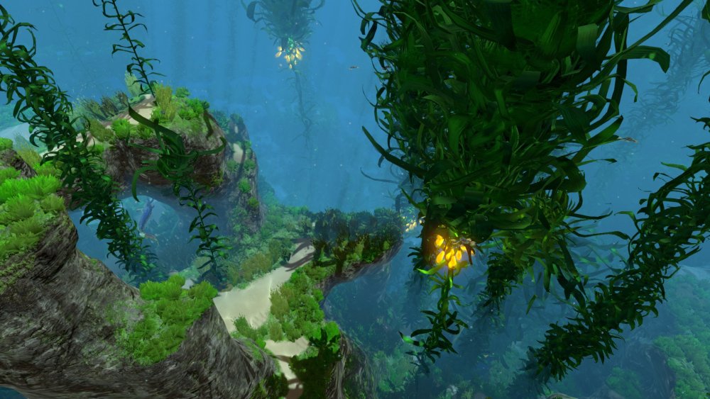 Древесная бухта Subnautica