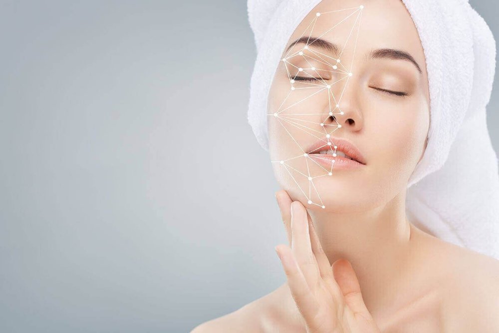 Фон минималистичный косметика