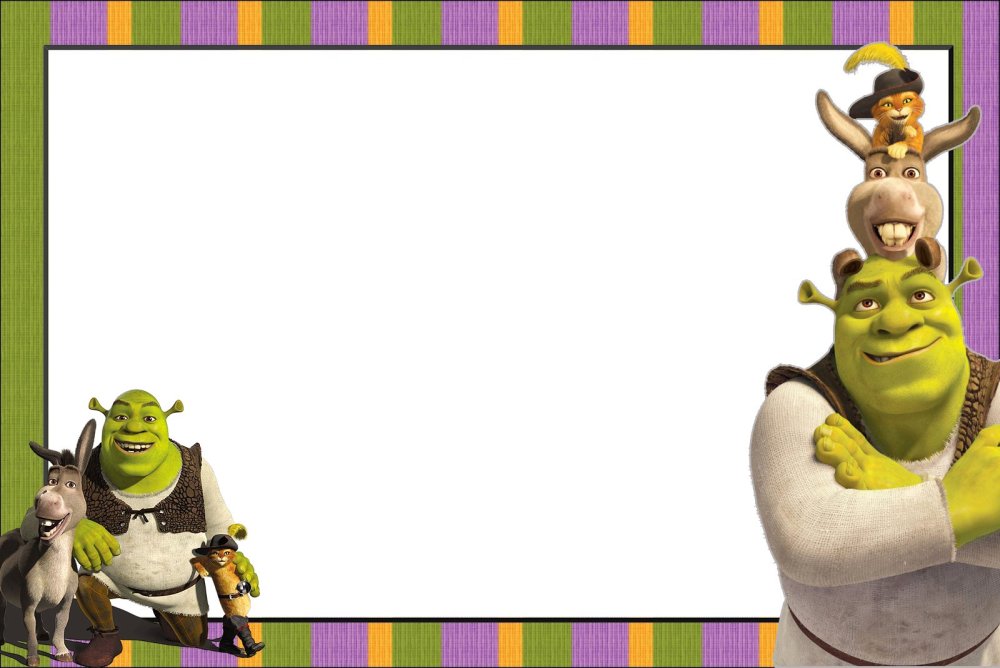 Шрек фон для презентации