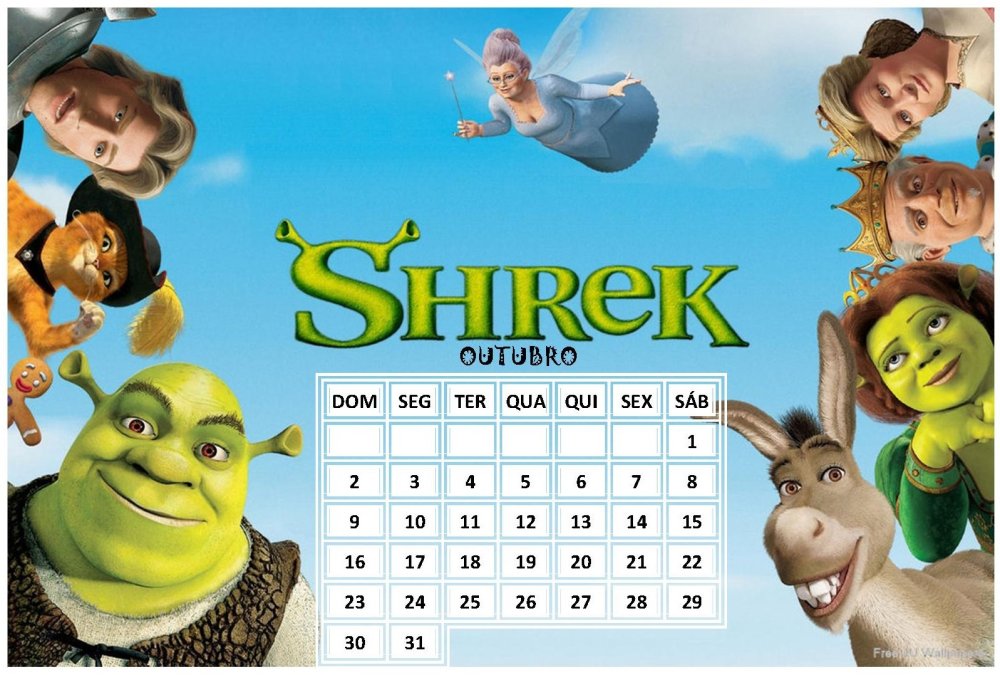 Шрек деревня Кадр