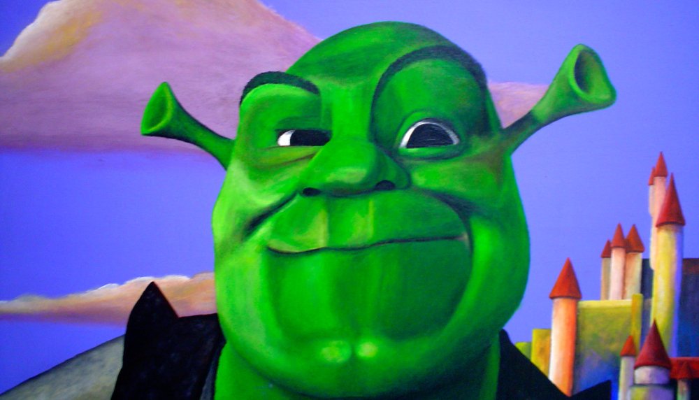 Шрек 3д модель