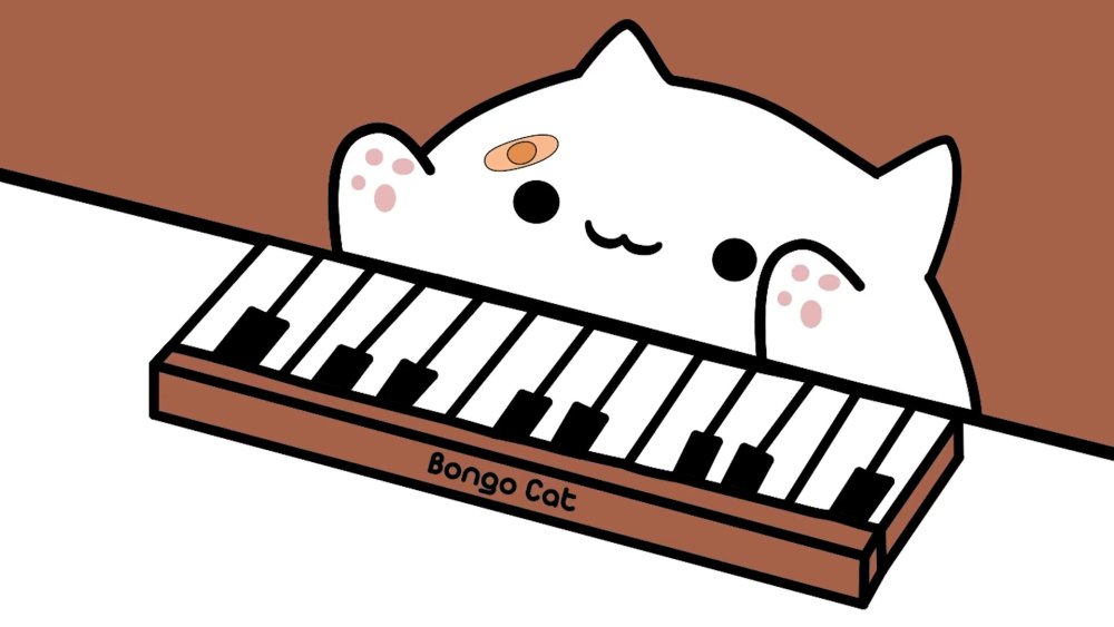 Клавиатура для Bongo Cat cam
