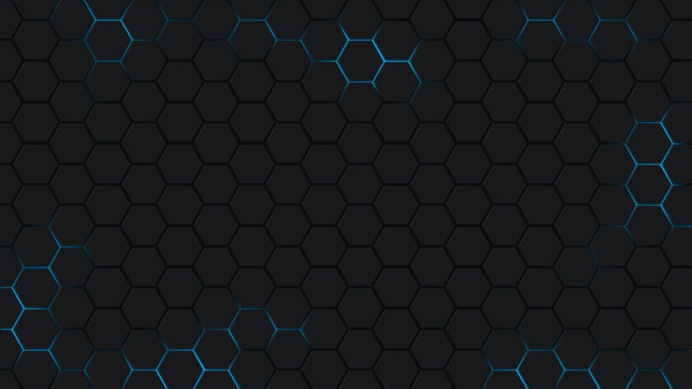 Обои Hexagon Neon