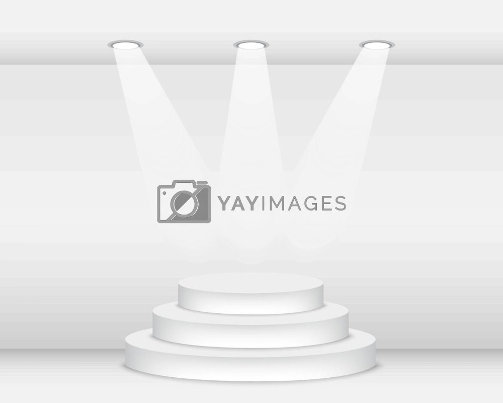 Пустой подиум для фотошопа