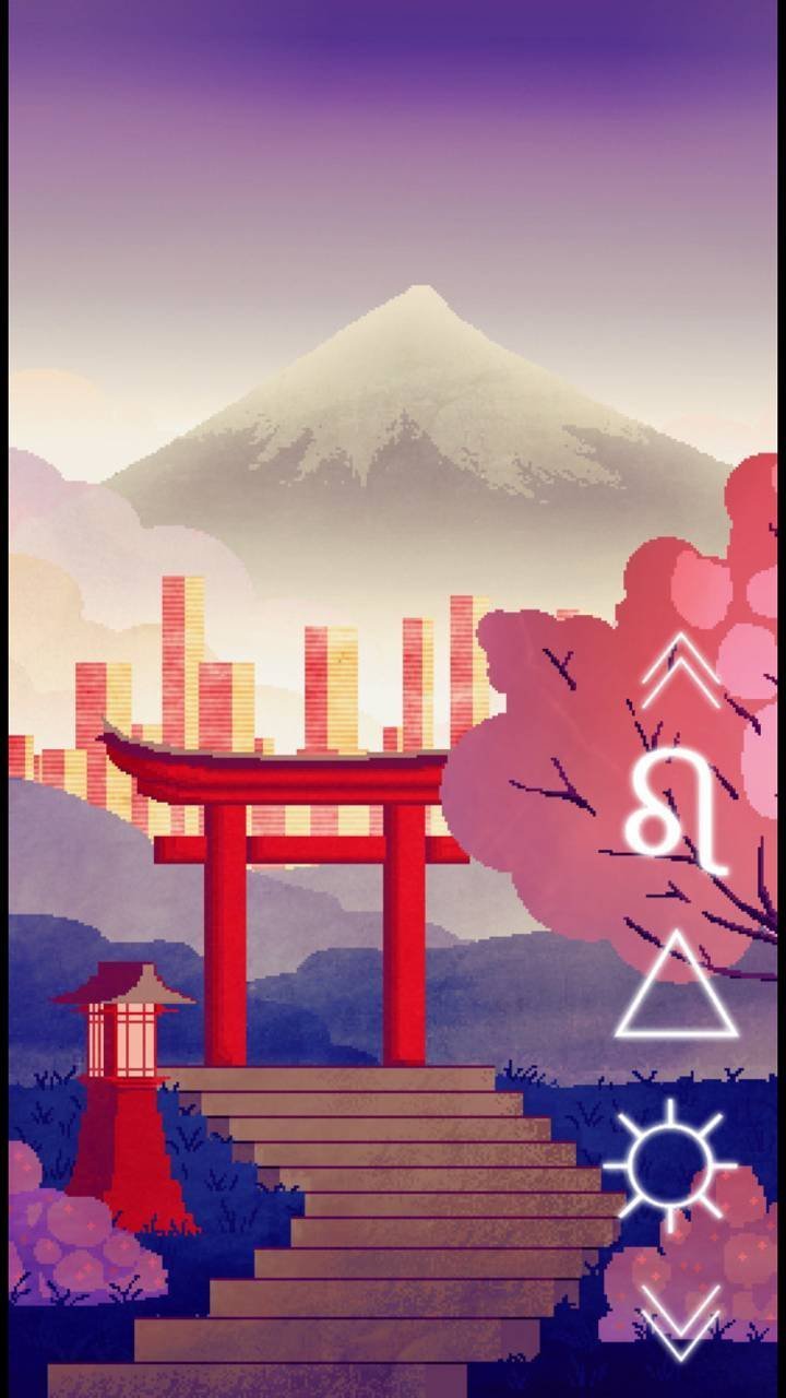 Пейзажи в пиксельном стиле