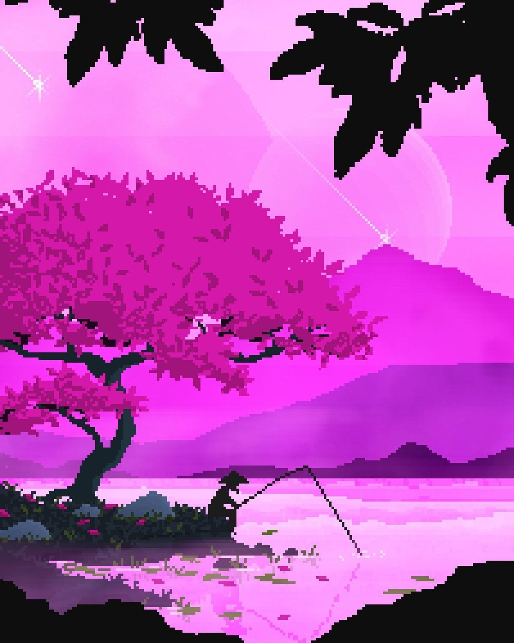 Пиксельная Сакура