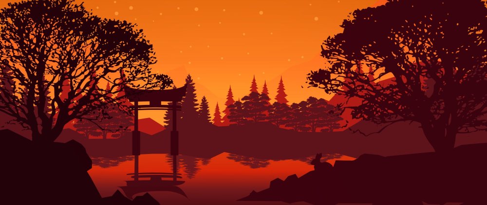 Пейзажи Японии