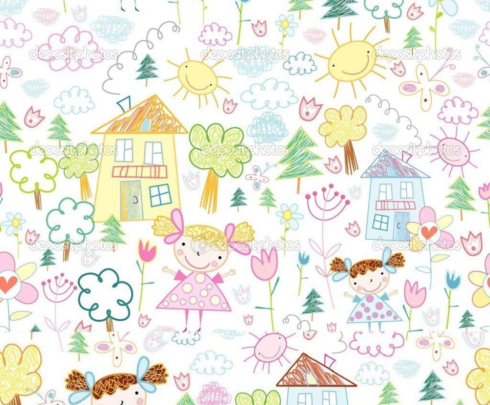 Детский узор