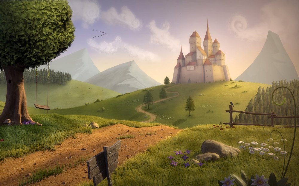 Сказочный пейзаж