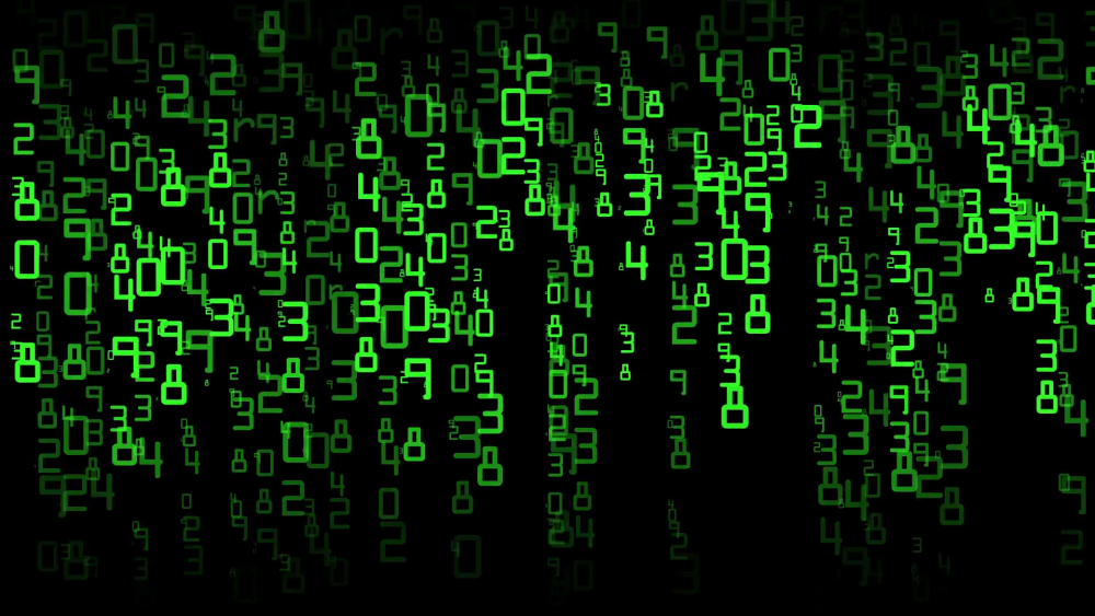 Цифры из матрицы