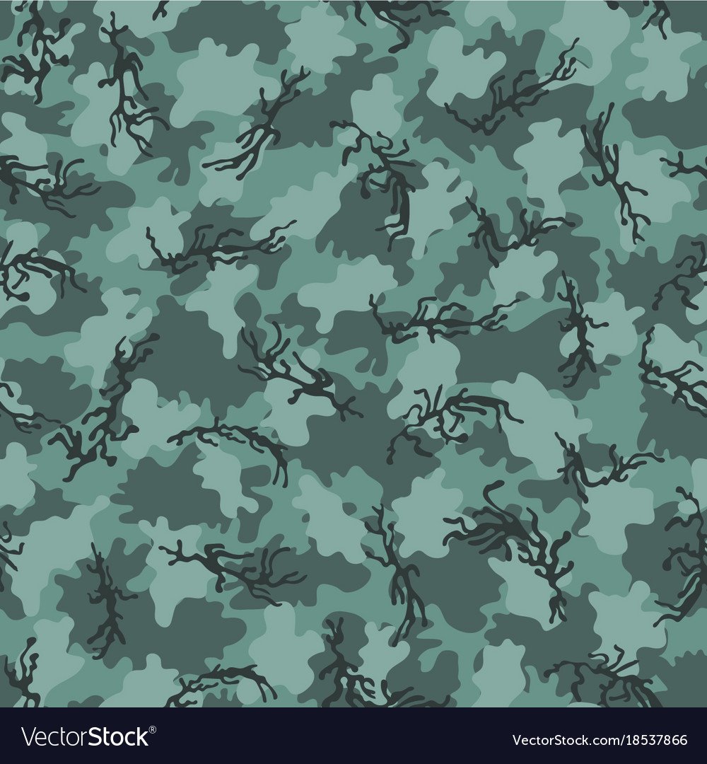 Стилизация листьев под камуфляж