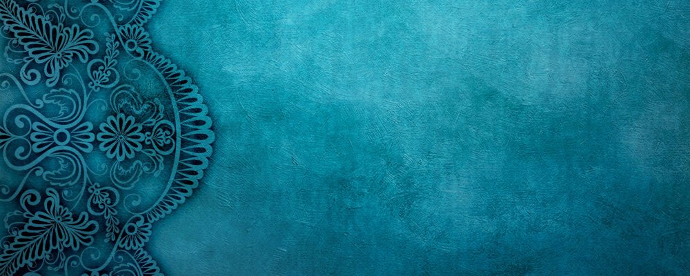 Цветы бирюза