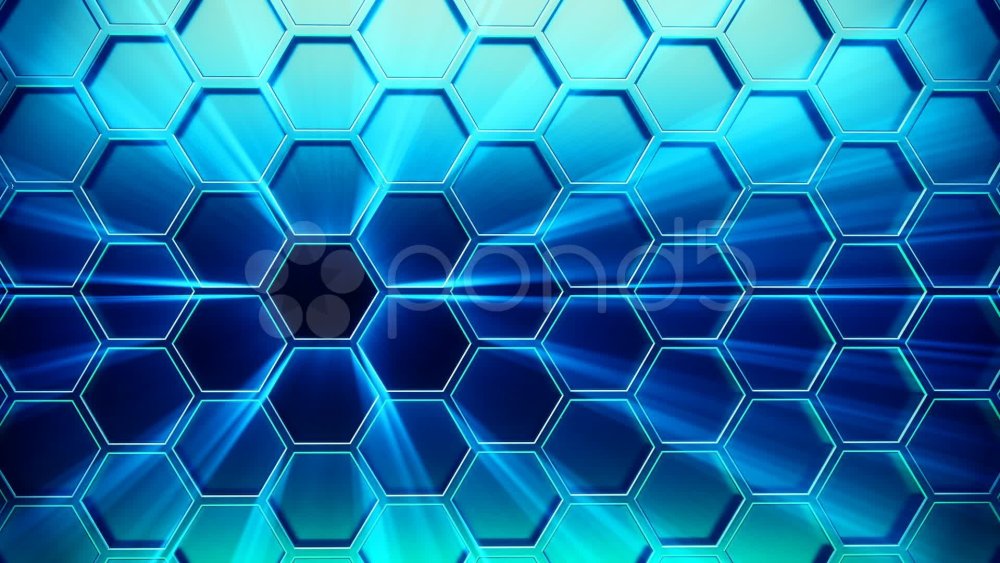 Фон шестиугольники