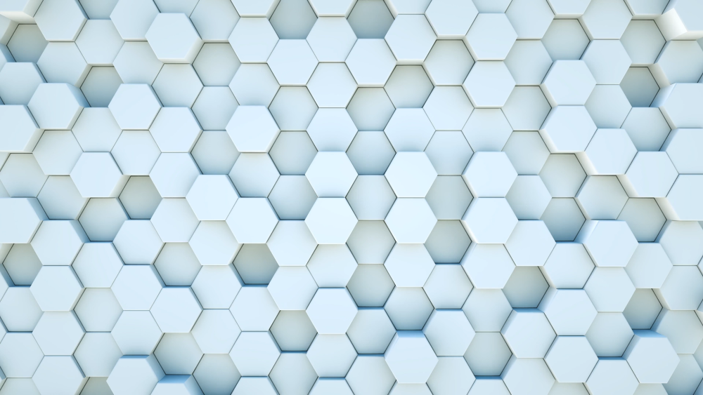 Фон из шестиугольников