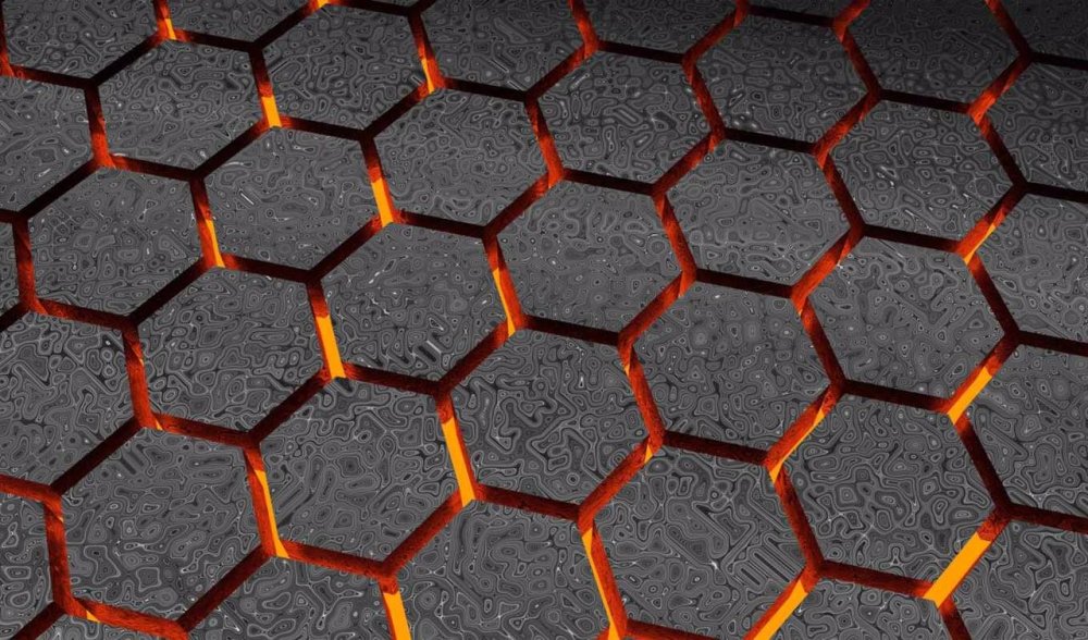 Hexagon 4k фон
