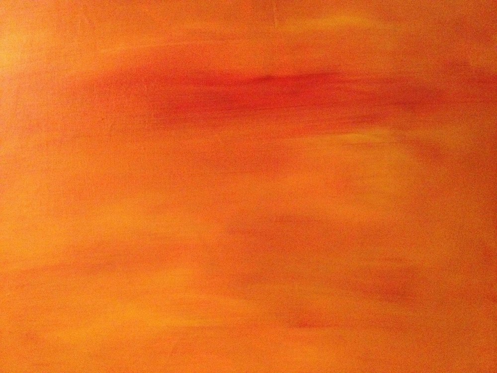 Оранжевый фон краска
