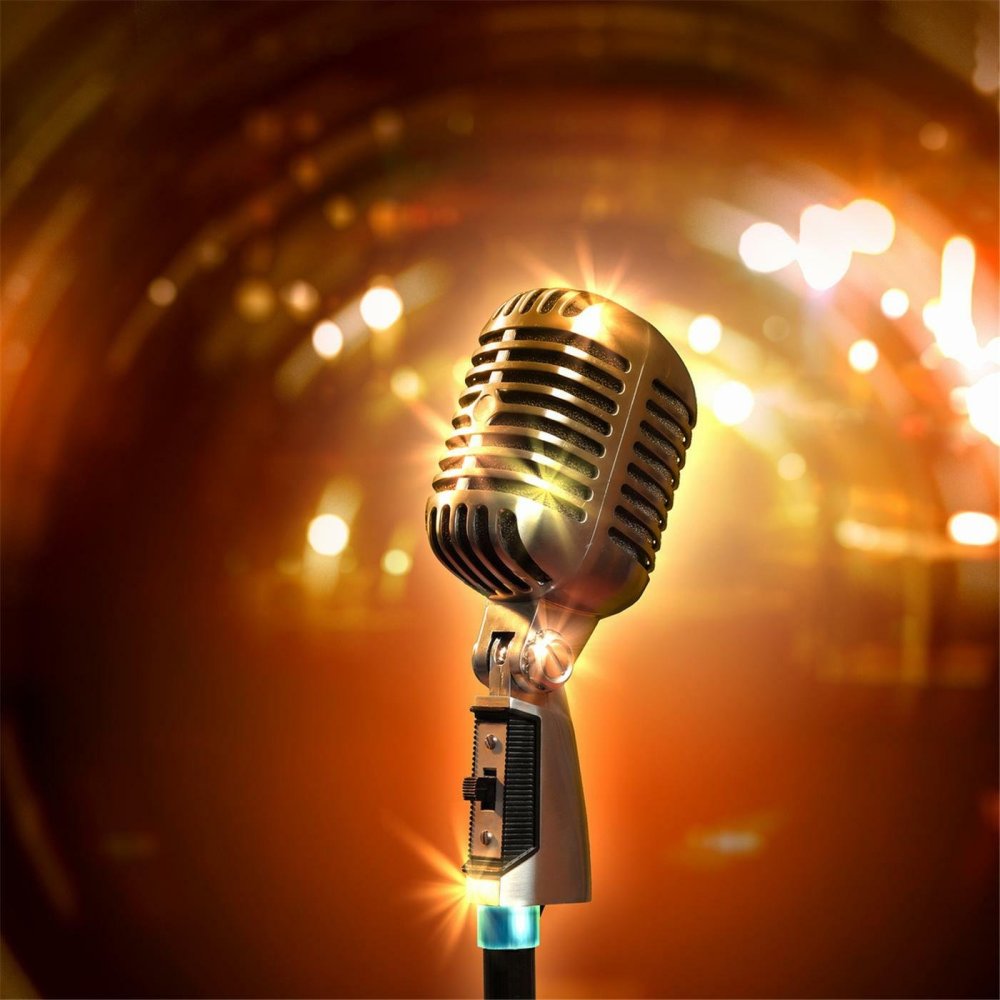 Ретро микрофон