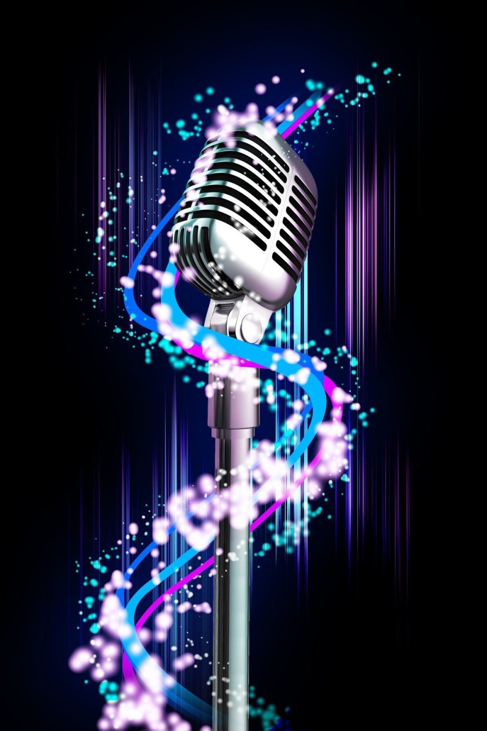 Микрофон красивый