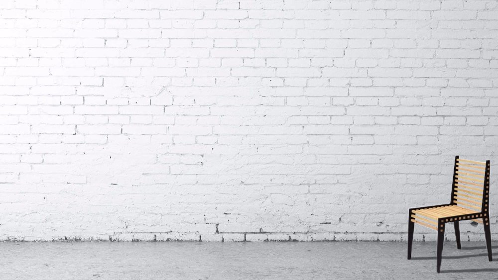 Стена белый кирпич