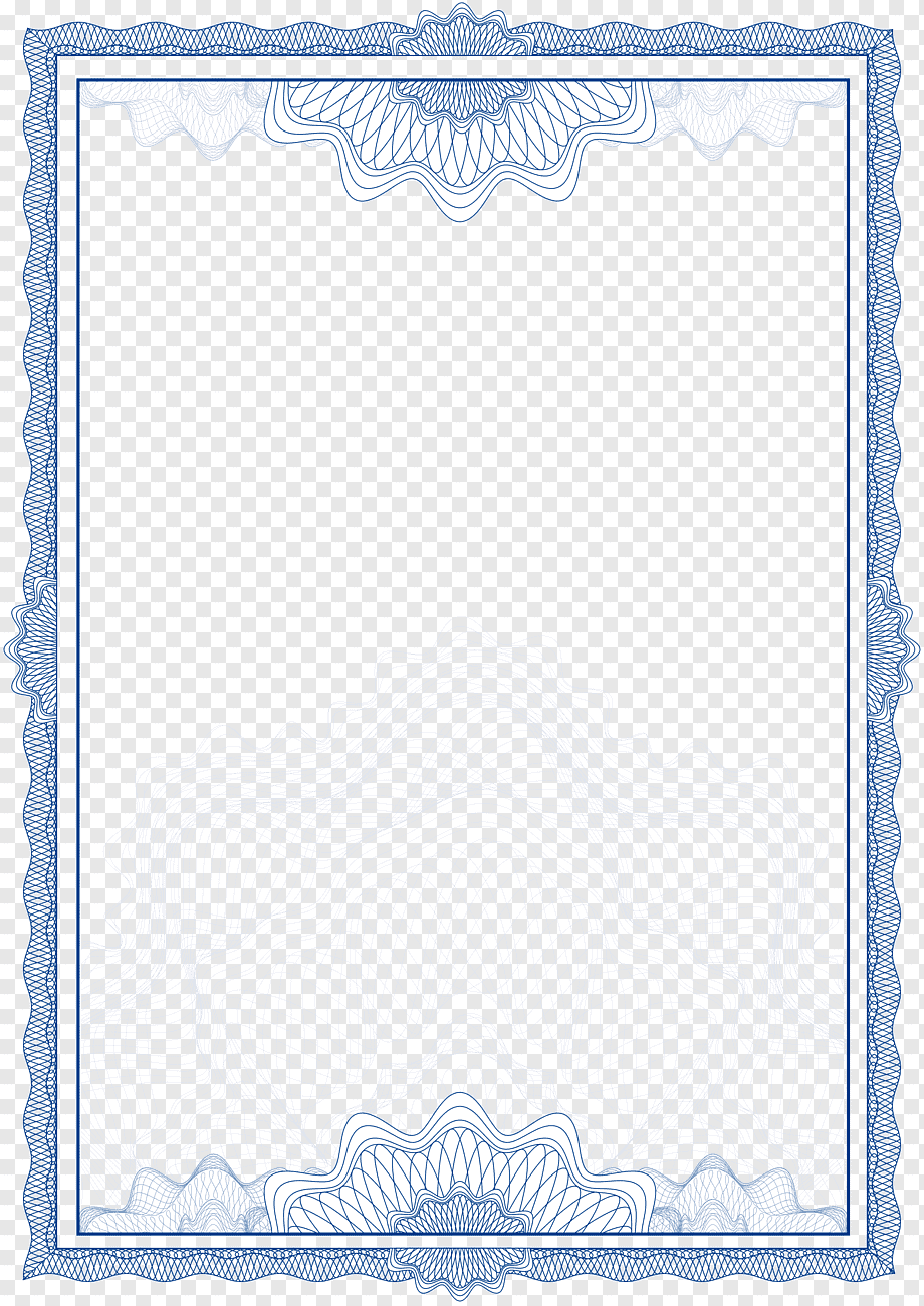 Гильошные рамки для сертификата