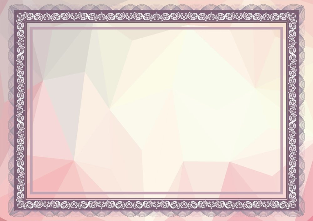 Рамка для сертификата