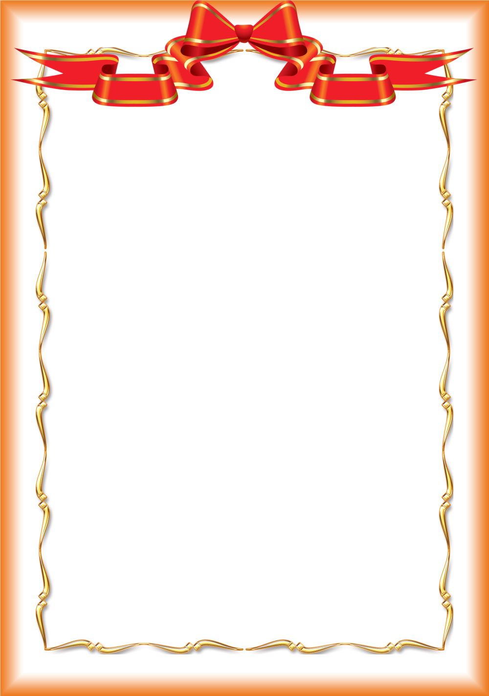 Рамка для поздравления официальная