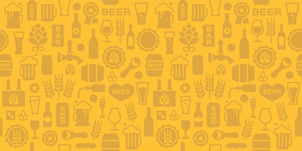 Паттерн пиво вектор