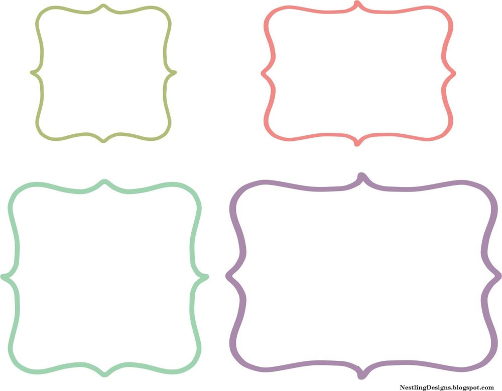 Рамочка для подписи