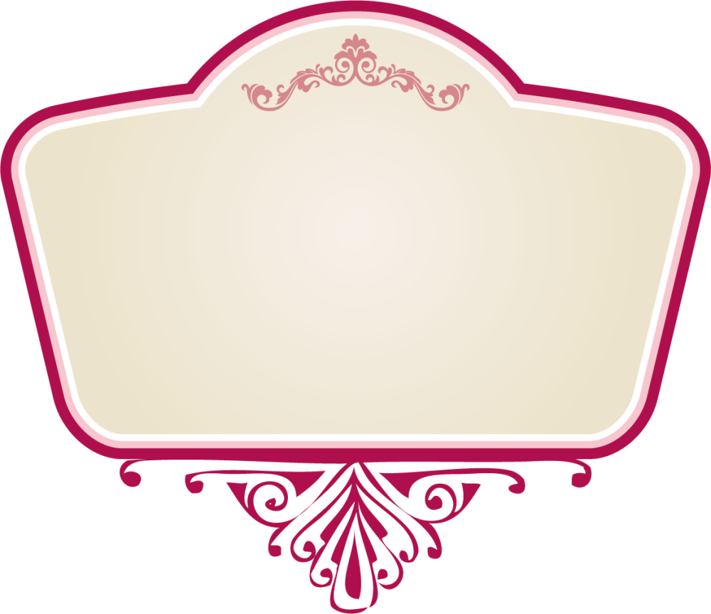 Красивая табличка для надписи