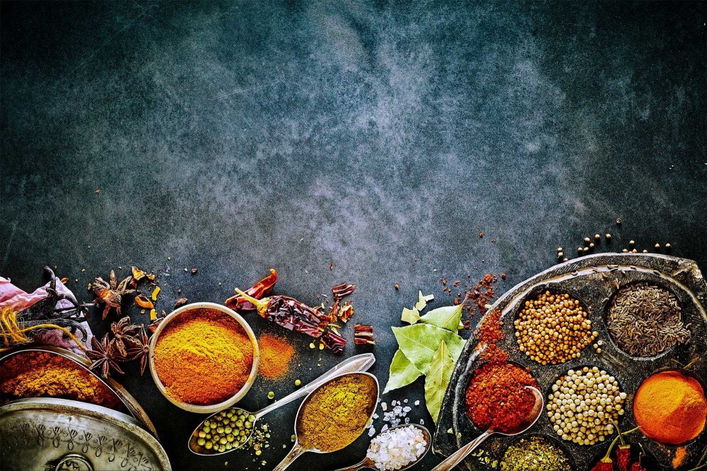 Восточная еда фон