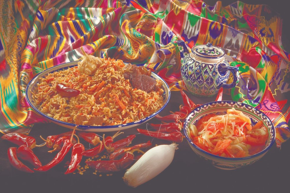 Узбекская кухня баннер