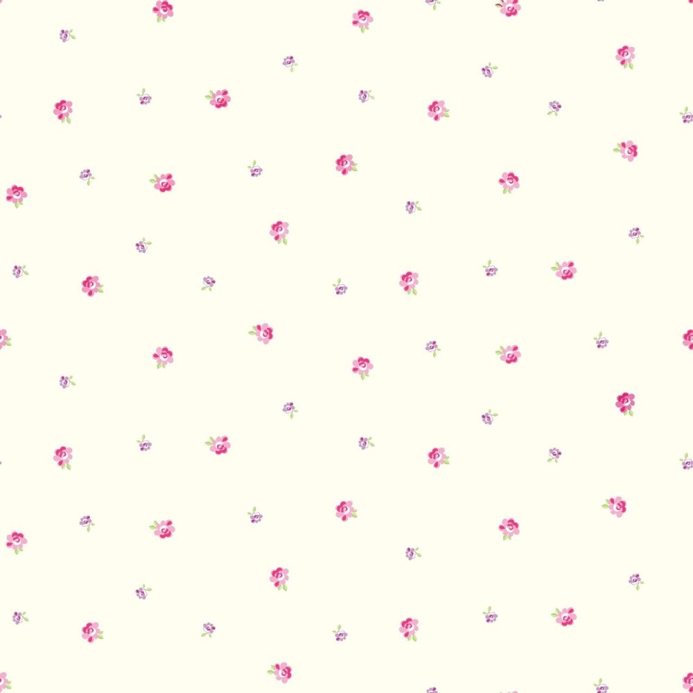 Обои в мелкий цветочек