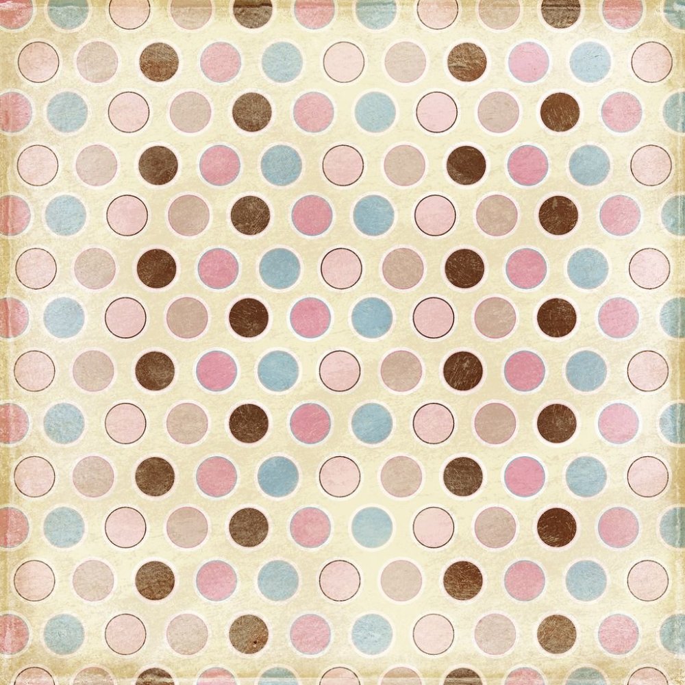 Скрап бумага в горошек